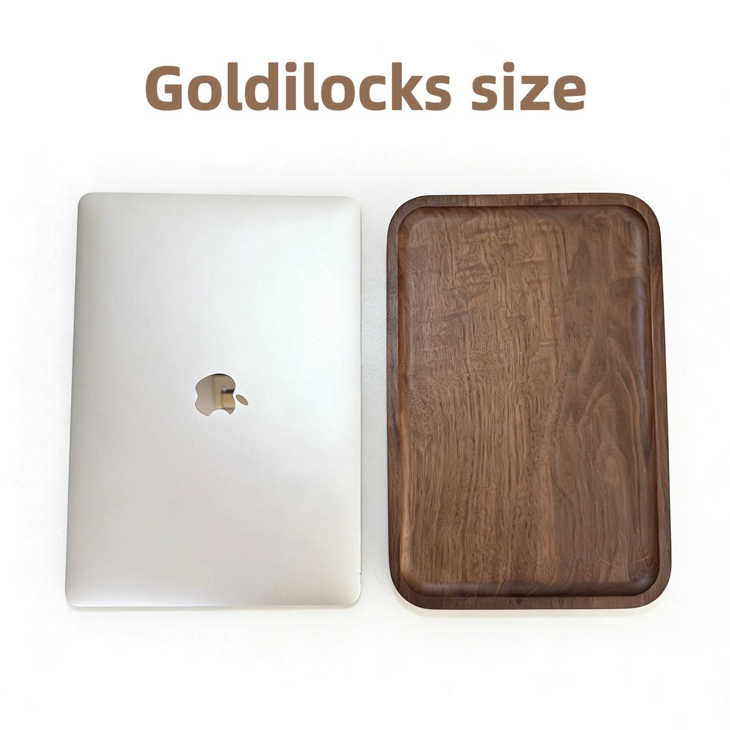 ORAVI Walnut Valet Tray